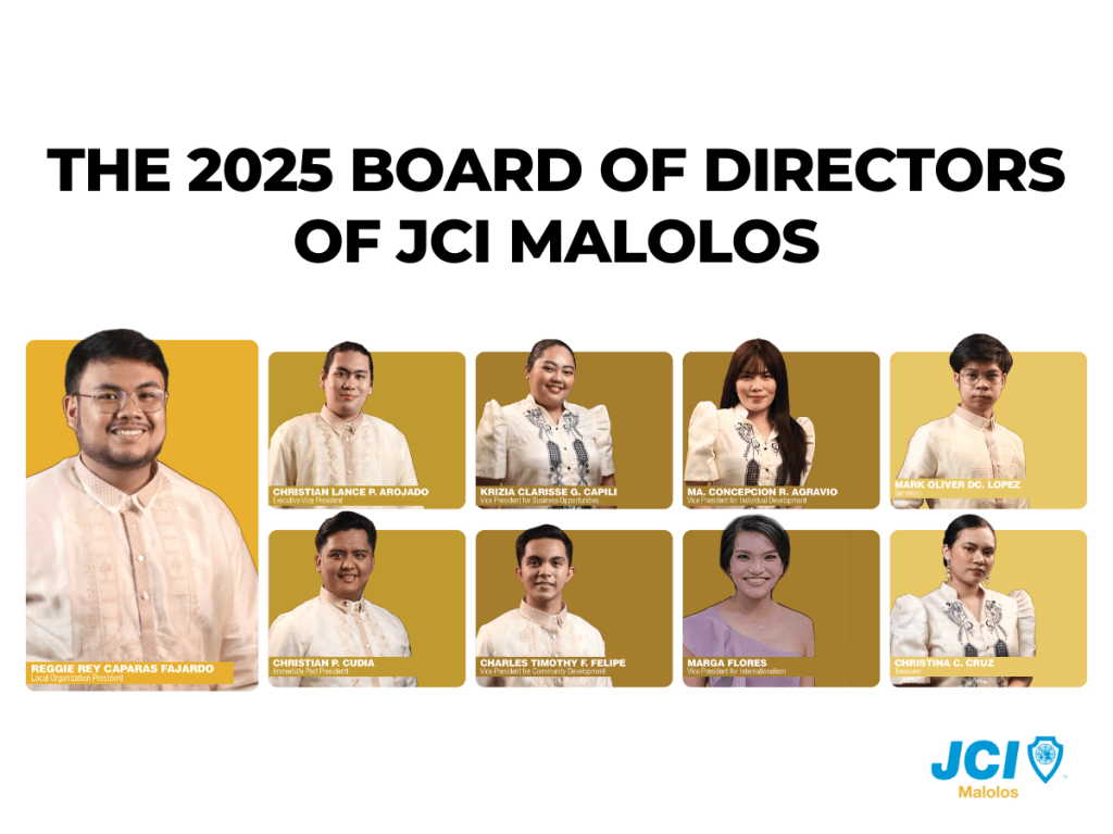 JCI Malolos elects new board of directors; Fajardo to serve as 2025&nbsp;Prexy