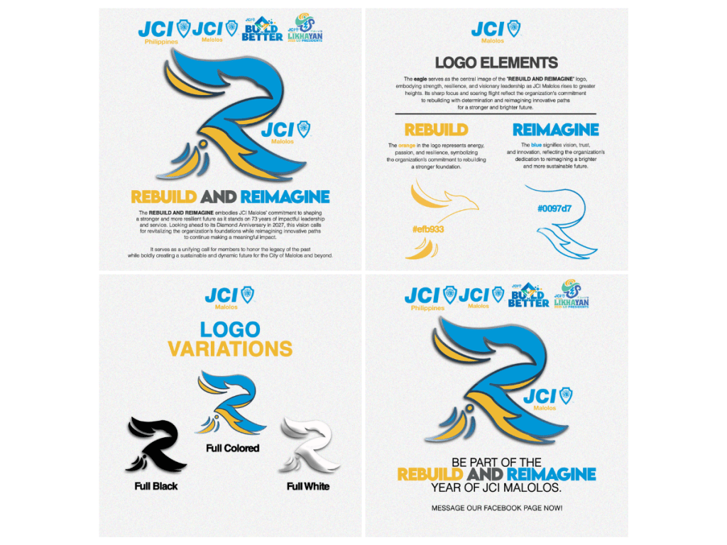 JCI Malolos unveils “Rebuild and Reimagine” call to action, logo for&nbsp;2025